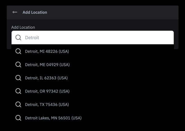 Improving locations in Pixelfed